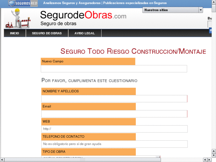 www.segurodeobras.es