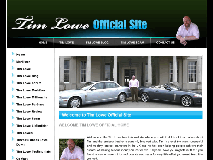 www.timloweofficialsite.com