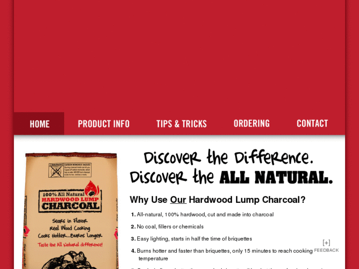 www.allnaturalcharcoal.com