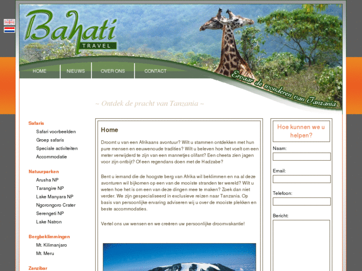 www.bahatitravel.nl