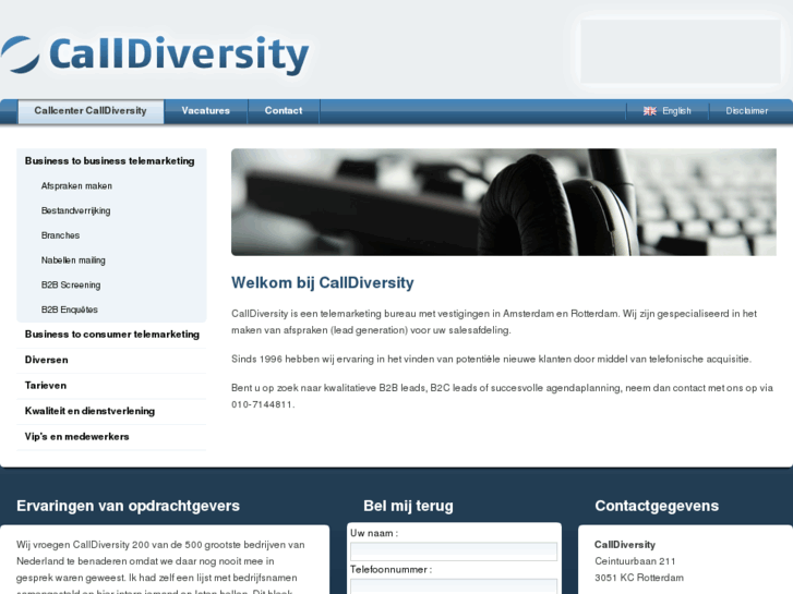 www.calldiversity.nl