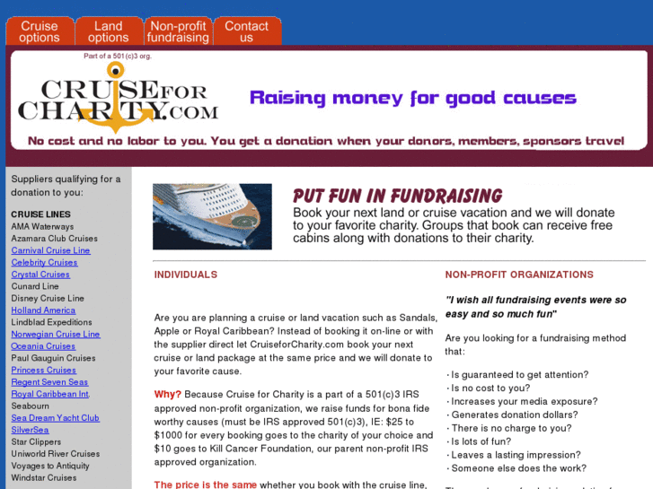 www.fundraising-cruise.com