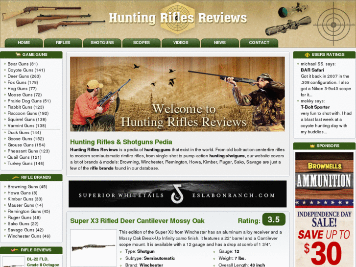 www.huntingriflesreviews.com