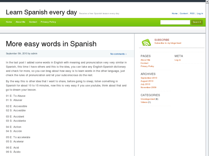 www.learnspanisheveryday.com