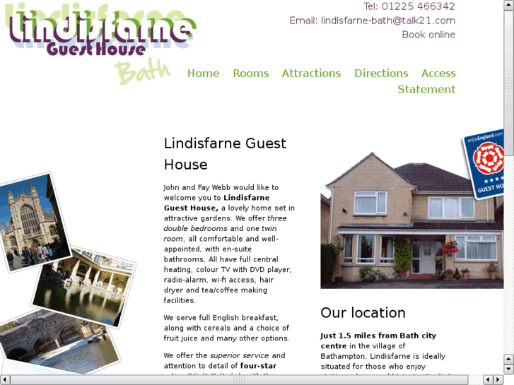 www.lindisfarneguesthouse.com