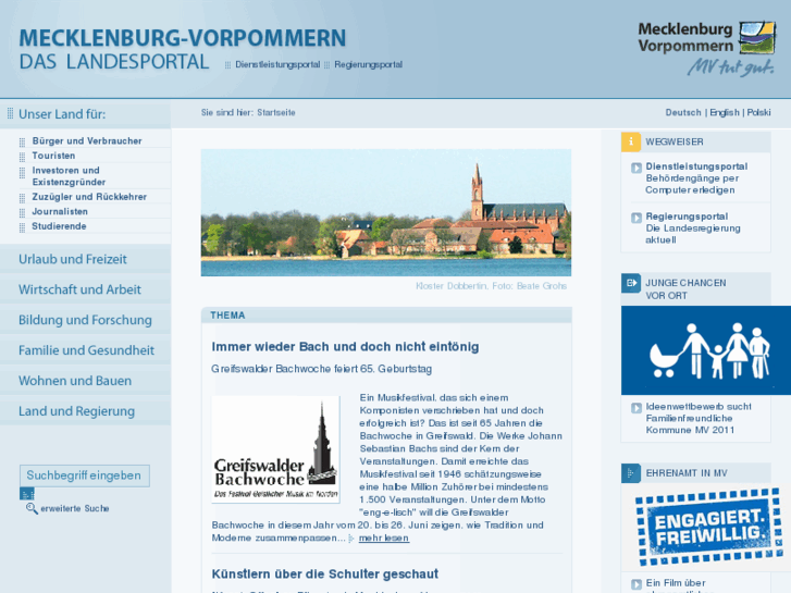 www.mecklenburg-vorpommern.de