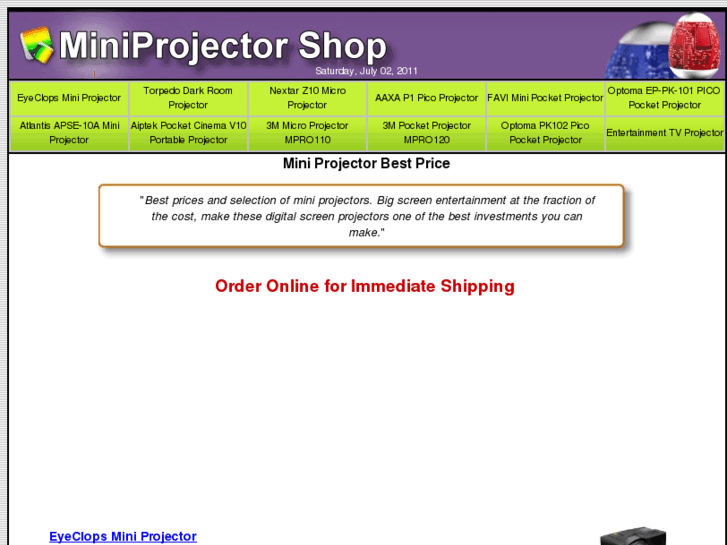 www.miniprojectorshop.com