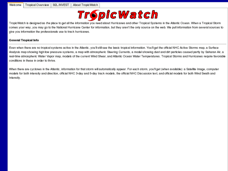 www.tropicwatch.org