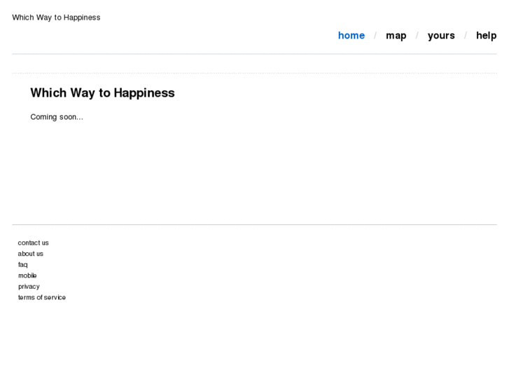 www.whichwaytohappiness.com