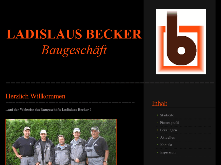 www.baugeschaeft-becker.de