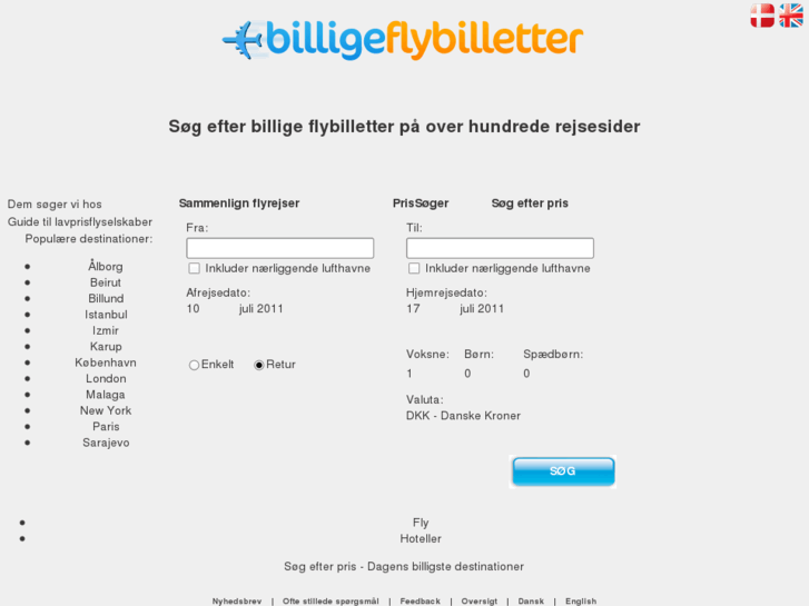 www.billigeflybilletter.com