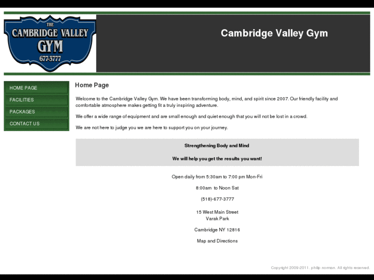 www.cambridgevalleygym.com