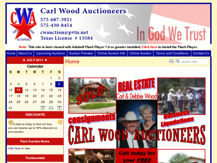 www.carlwoodauctioneers.com