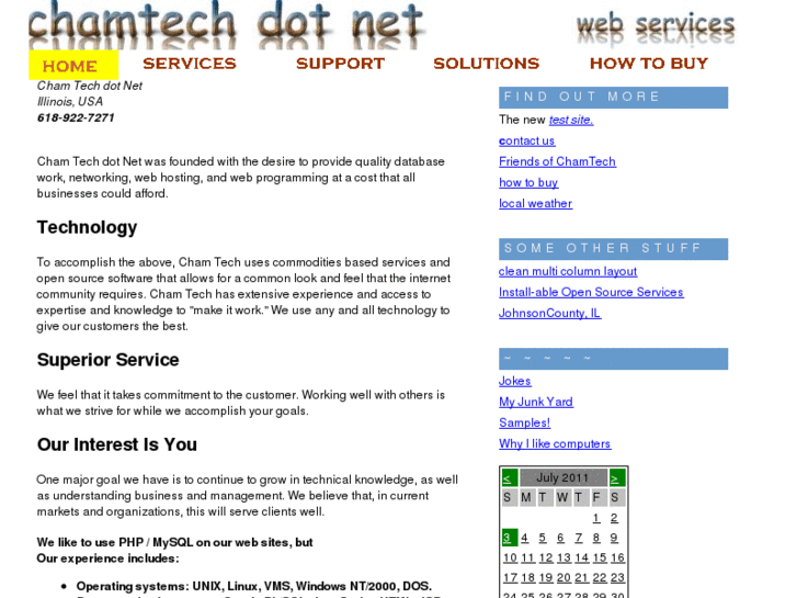 www.chamtech.net