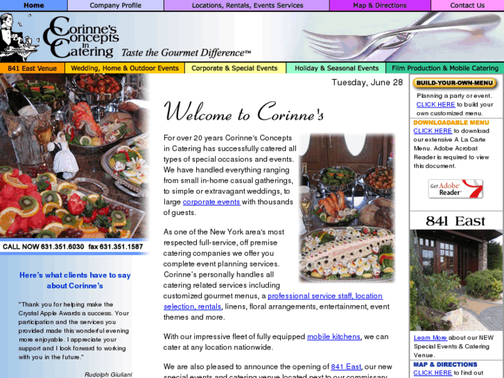 www.corinnescatering.com