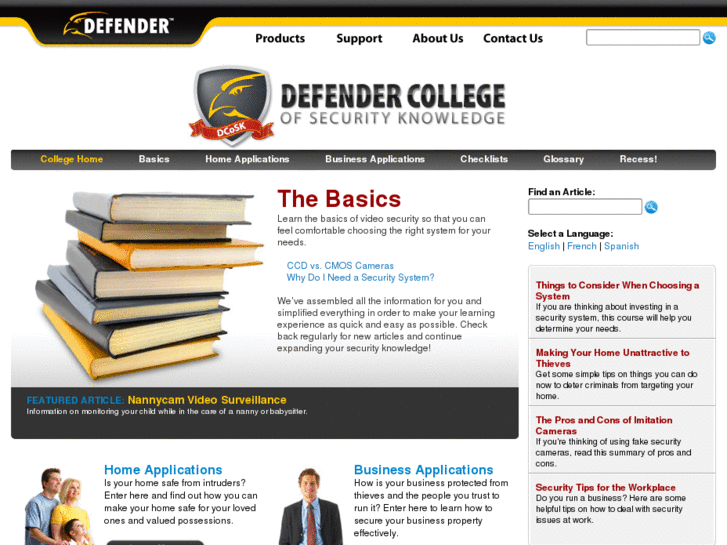 www.defendercollege.com