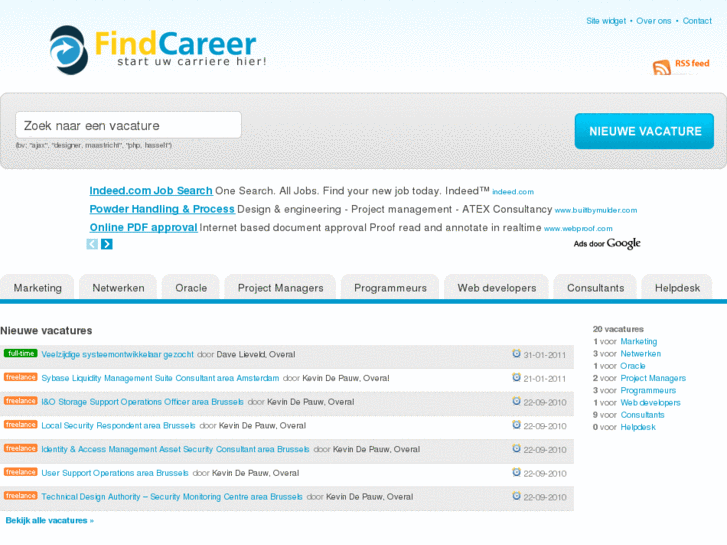 www.findcareer.be