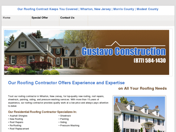 www.gustavoroofingandconstruction.com