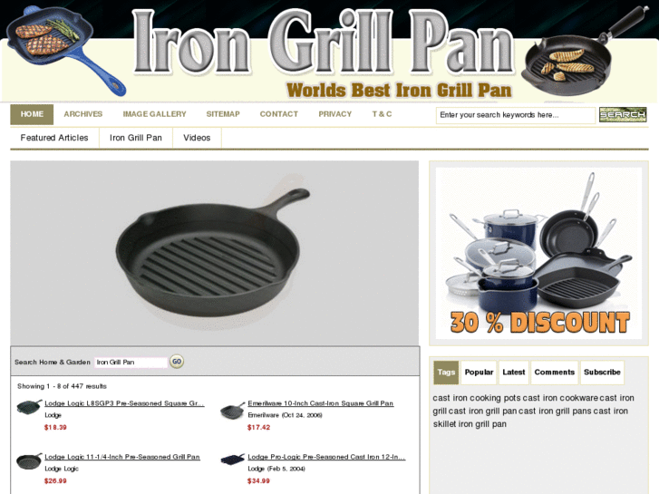 www.irongrillpan.com