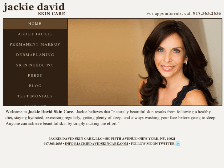 www.jackiedavidskincare.com