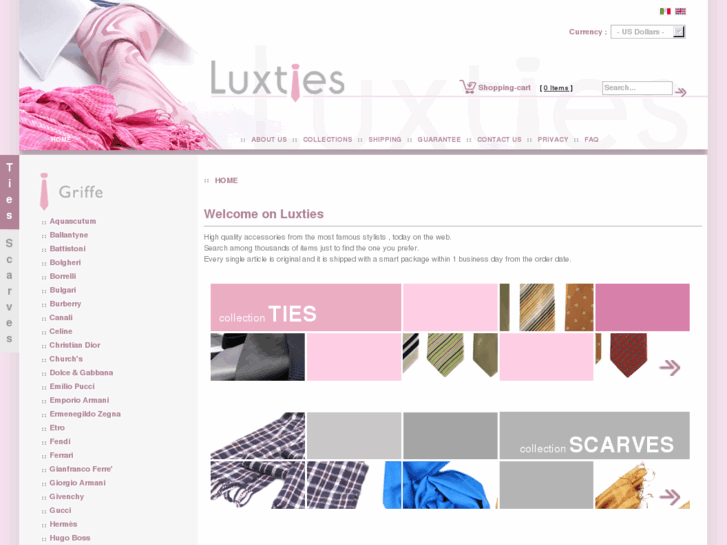 www.luxties.com