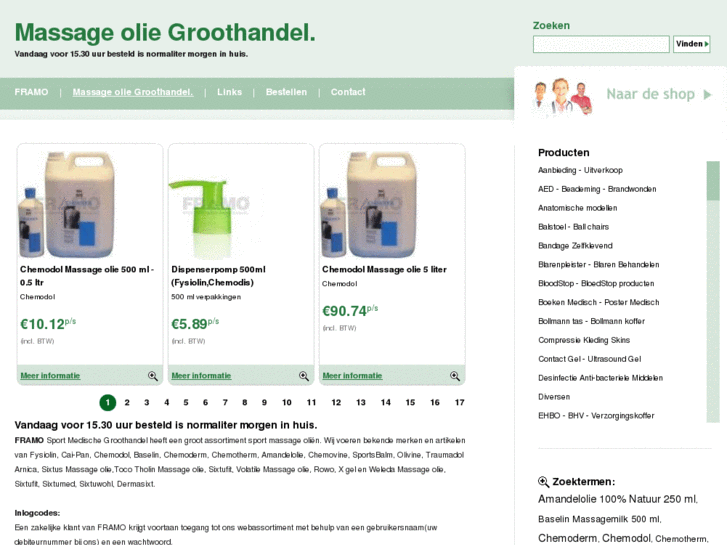 www.massageoliegroothandel.nl