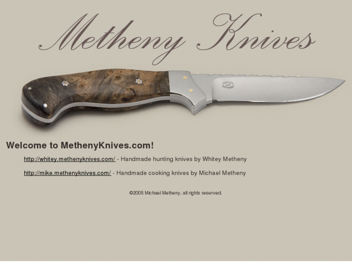 www.methenyknives.com