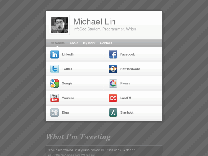 www.michael-lin.com