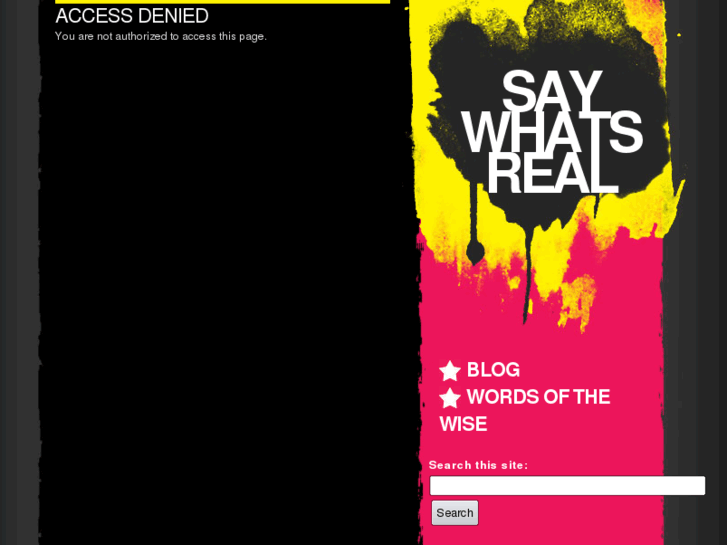 www.saywhatsreal.net
