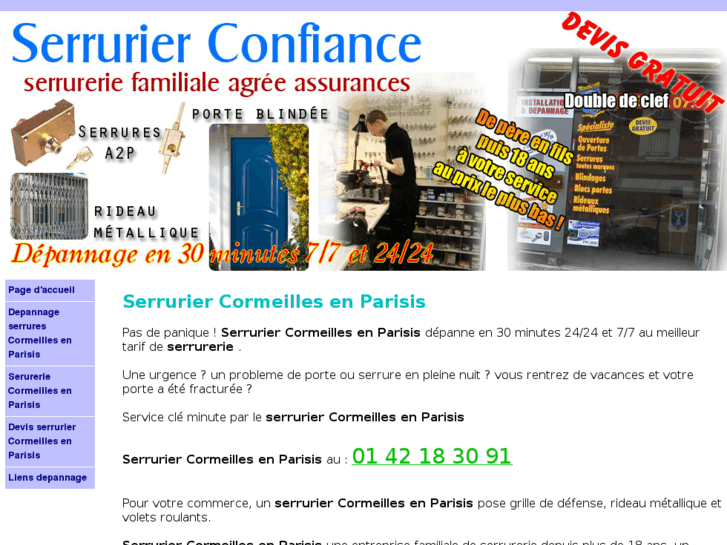 www.serrurierscormeillesenparisis.com