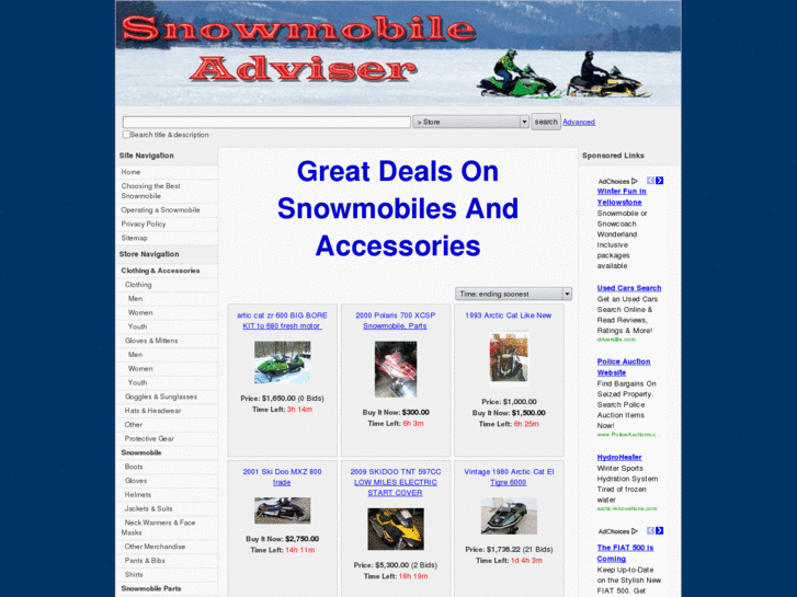 www.snowmobileadviser.com