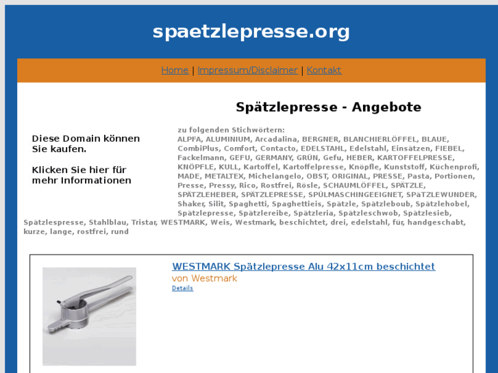 www.spaetzlepresse.org