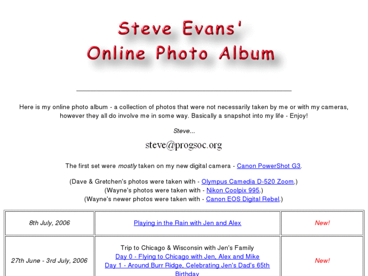 www.steveevans.net