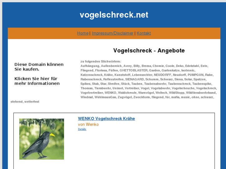 www.vogelschreck.net