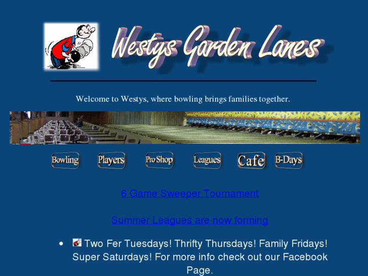 www.westysgardenlanes.com