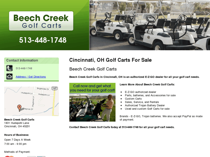 www.beechcreekgolfcarts.net