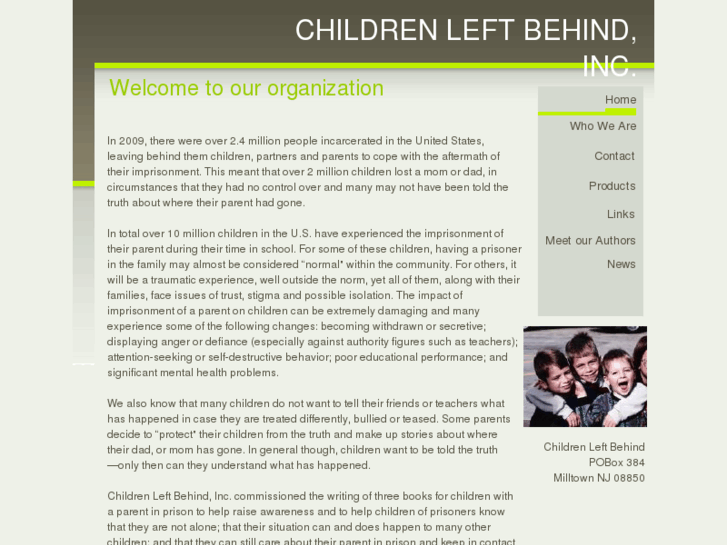 www.childrenleftbehind.org