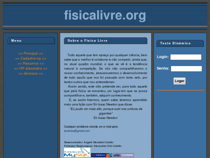 www.fisicalivre.org