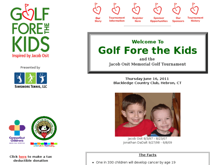 www.golfforethekids.com