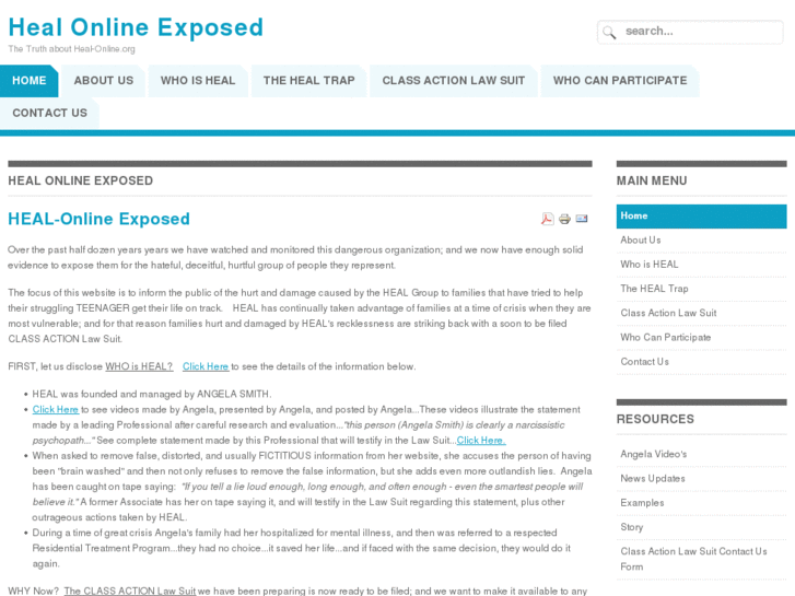 www.heal-online-exposed.org