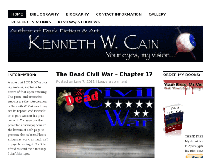 www.kennethwcain.com