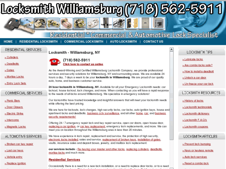 www.locksmithwilliamsburgny.com