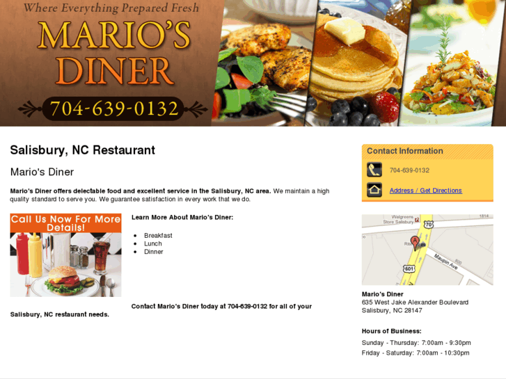 www.mariosdiner.com