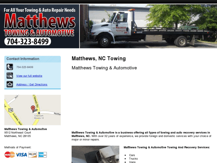 www.matthewsnctowing.com