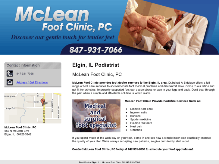 www.mcleanfootclinic.com