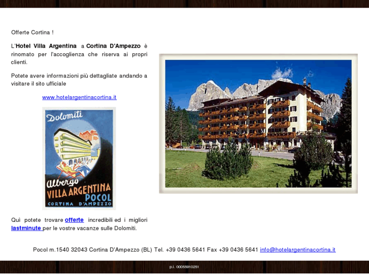 www.offertecortinahotel.com