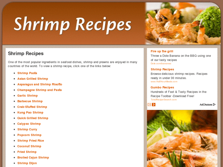 www.shrimprecipes.org