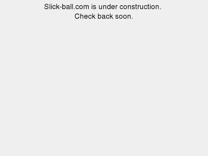 www.slick-ball.com