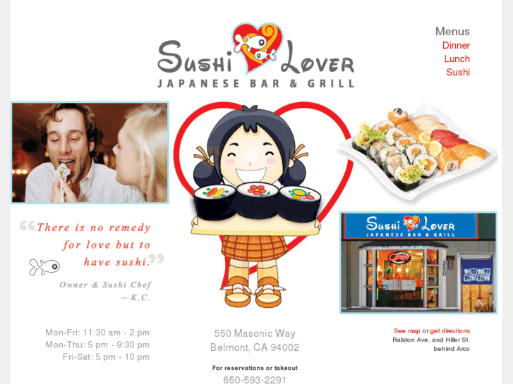 www.sushiloverbelmont.com