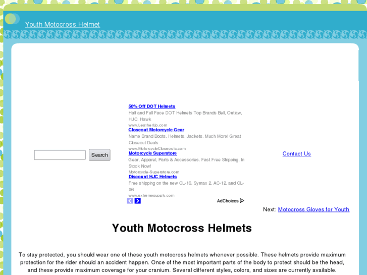 www.youthmotocrosshelmet.com